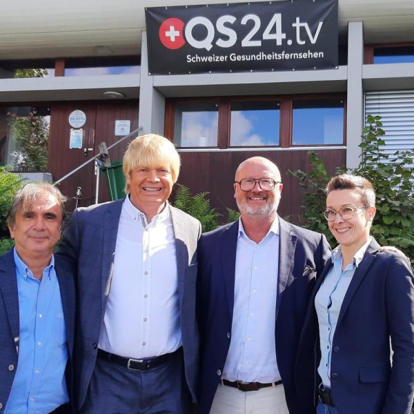 Altindag, Wienecke, Bultmann, Zöhrer (vor dem Fernsehstudio)
